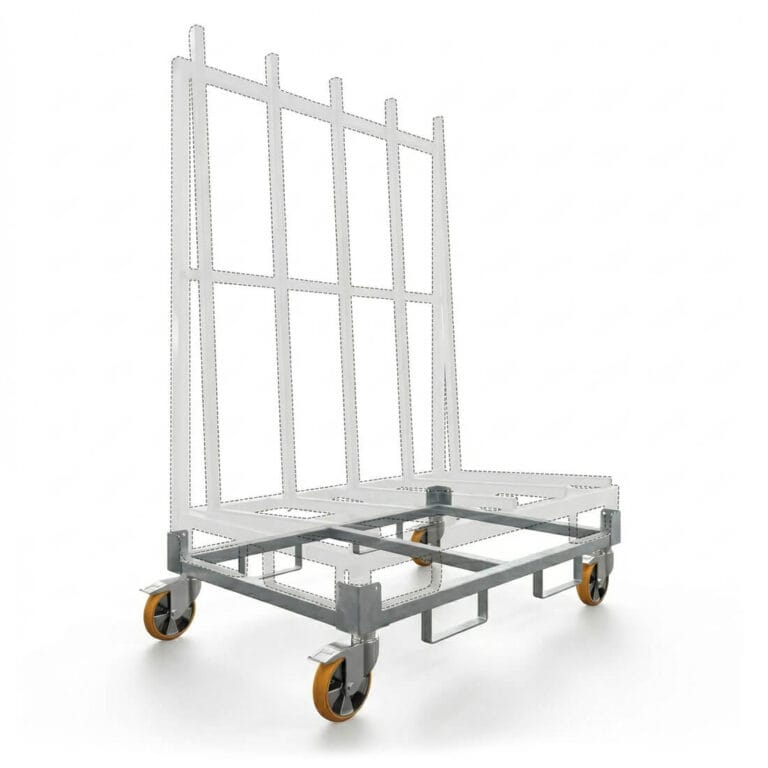 Europallet unterwagen rollwagen PRF